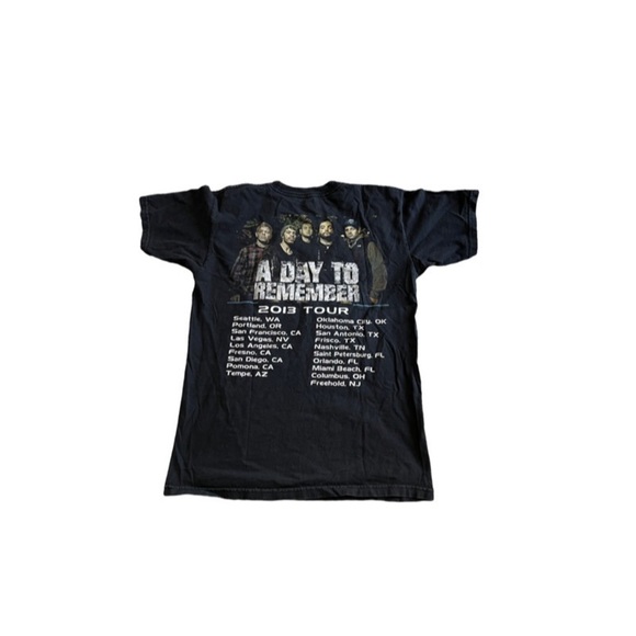 A Day To Remember 2013 Concert Tee Size Small - Picture 3 of 4